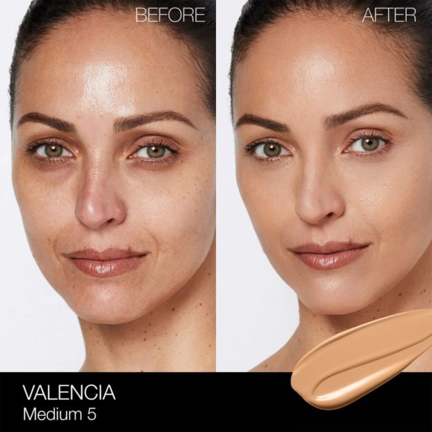 NARS LIGHT REFLECTING FOUNDATION озаряващ фон дьо тен за естествен вид цвят VALENCIA 30 мл. купи на топ цена