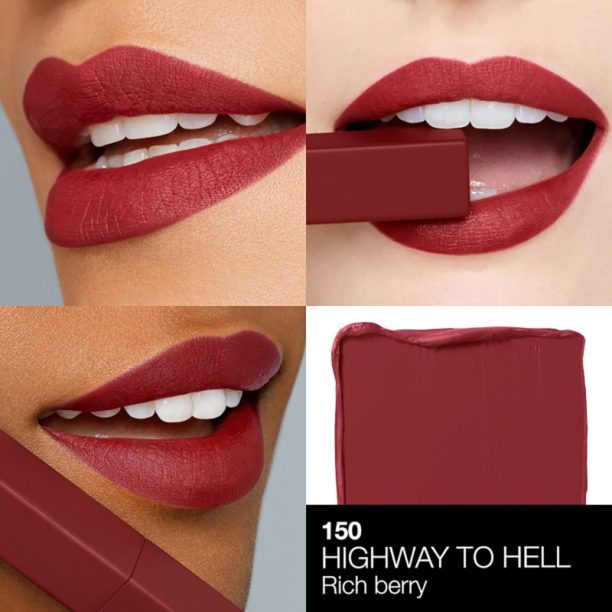 NARS POWERMATTE LIPSTICK дълготрайно червило с матиращ ефект цвят Highway To Hell 1