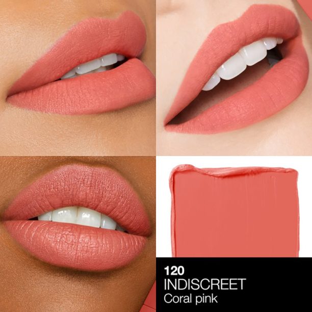 NARS POWERMATTE LIPSTICK дълготрайно червило с матиращ ефект цвят Indiscreet 1