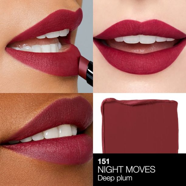 NARS POWERMATTE LIPSTICK дълготрайно червило с матиращ ефект цвят Night Moves 1