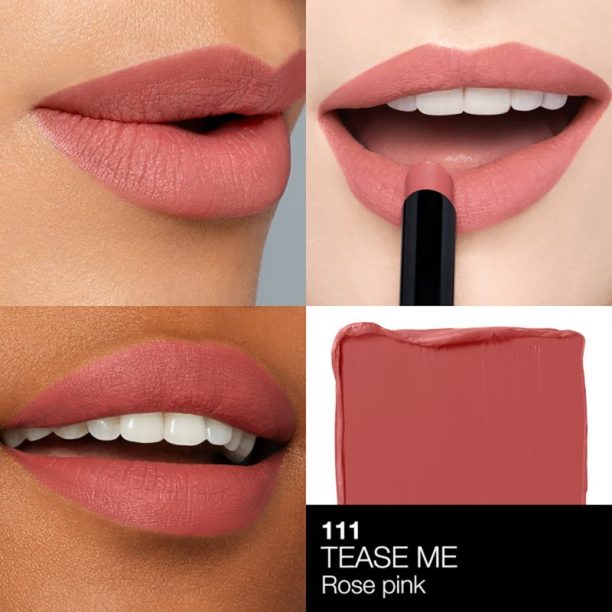 NARS POWERMATTE LIPSTICK дълготрайно червило с матиращ ефект цвят Tease Me 1