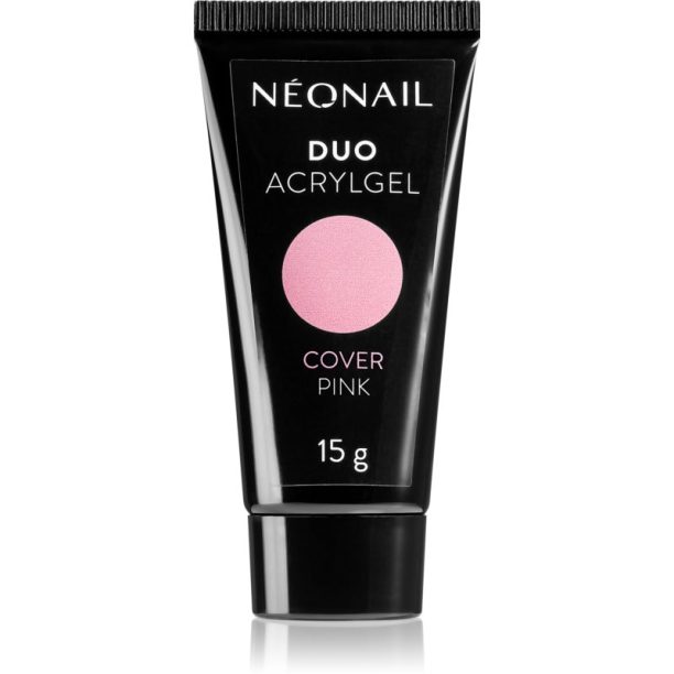 NEONAIL Duo Acrylgel Cover Pink гел за гел и акрилни нокти цвят Cover Pink 15 гр.