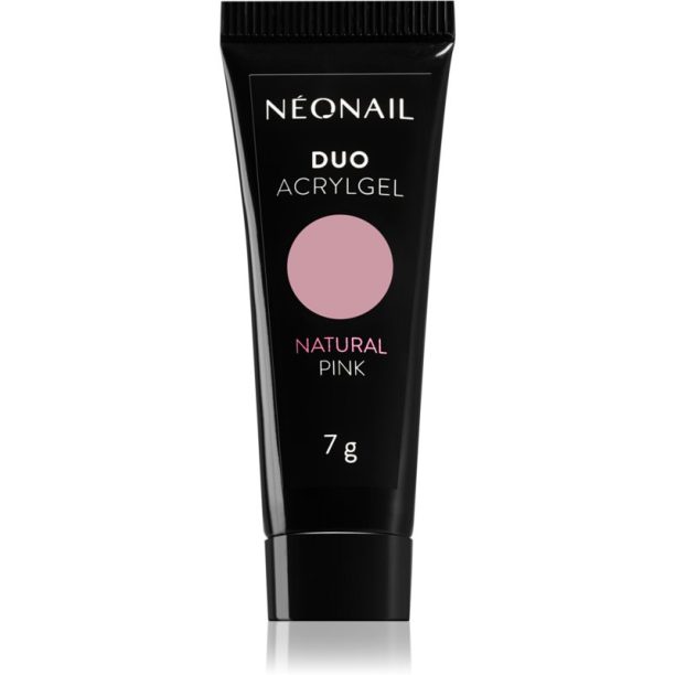 NEONAIL Duo Acrylgel Natural Pink гел за гел и акрилни нокти цвят Natural Pink 7 гр.