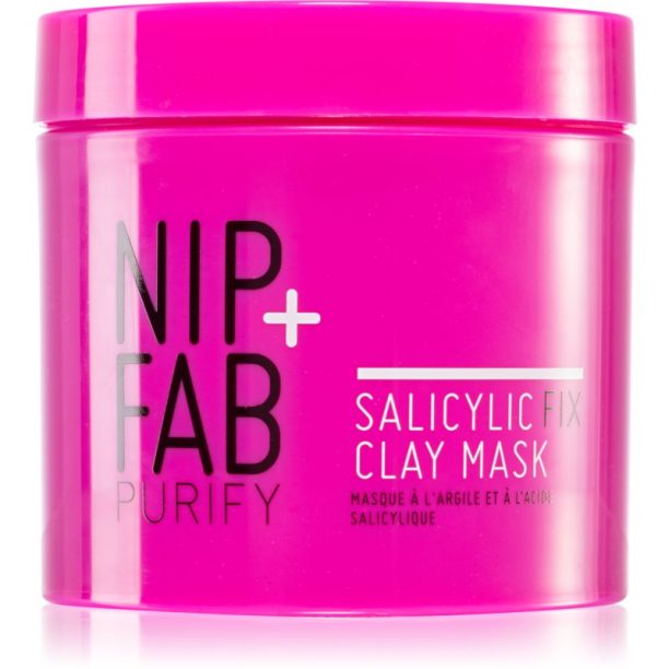 NIP+FAB Salicylic Fix маска с глина за лице 170 мл. на ниска цена