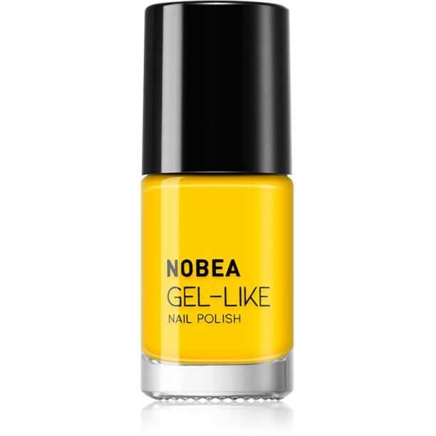 NOBEA Colourful Gel-like Nail Polish лак за нокти с гел ефект цвят honeybee #N32 6 мл.