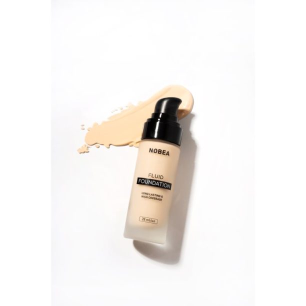 NOBEA Day-to-Day Fluid Foundation дълготраен фон дьо тен цвят 05 Neutral beige 28 мл. купи на топ цена