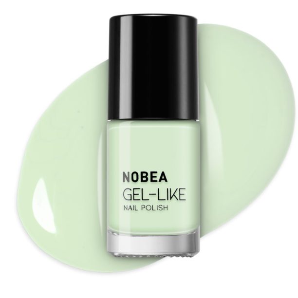 NOBEA Day-to-Day Gel-like Nail Polish лак за нокти с гел ефект цвят 6 мл. купи на топ цена