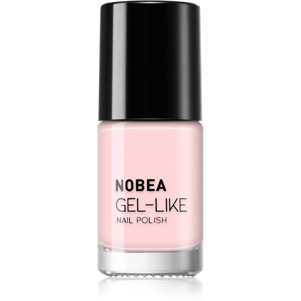 NOBEA Day-to-Day Gel-like Nail Polish лак за нокти с гел ефект цвят Mademoiselle nude #N48 6 мл. на ниска цена