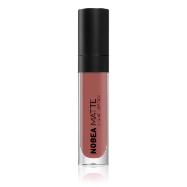 NOBEA Day-to-Day Matte Liquid Lipstick матиращо течно червило цвят Soft hearted #M14 7 мл. купи на топ цена