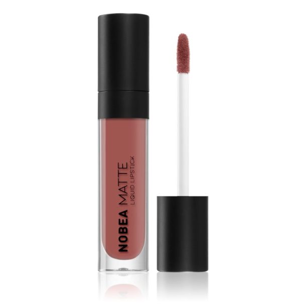 NOBEA Day-to-Day Matte Liquid Lipstick матиращо течно червило цвят Soft hearted #M14 7 мл. на ниска цена