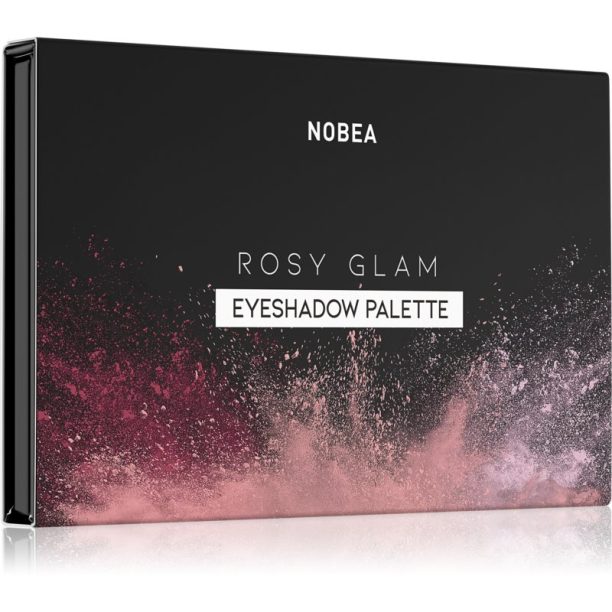 NOBEA Day-to-Day Rosy Glam Eyeshadow Palette палитра сенки за очи 24 гр. на ниска цена