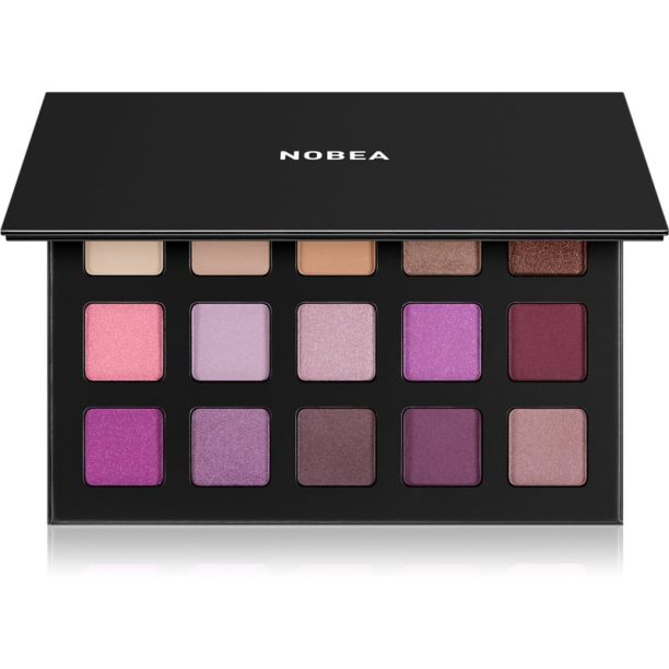 NOBEA Day-to-Day Rosy Glam Eyeshadow Palette палитра сенки за очи 24 гр.