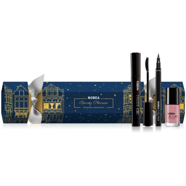 NOBEA Festive Beauty Pleasure Christmas Cracker Set грим комплект на ниска цена