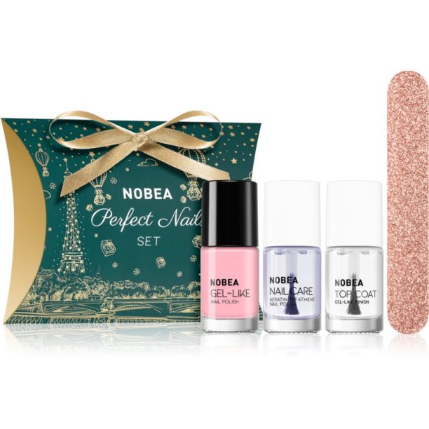 NOBEA Festive Perfect Nails Set комплект лак за нокти