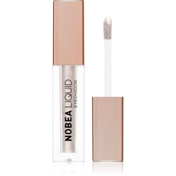 NOBEA Metal Liquid Eyeshadow течни очни сенки цвят Moonstone #E03 4 мл. на ниска цена