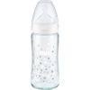 NUK First Choice + 240 ml бебешко шише с контрол на температурата 240 мл.