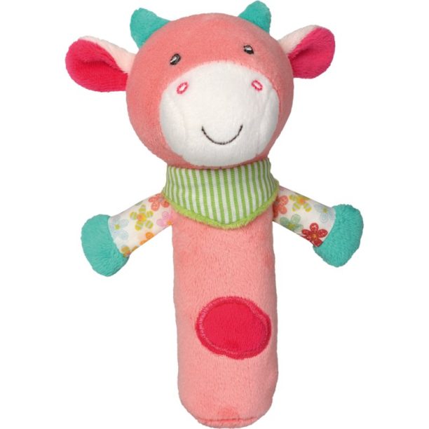 NUK Squeaky Toy Cow мека писукаща играчка 1 бр.