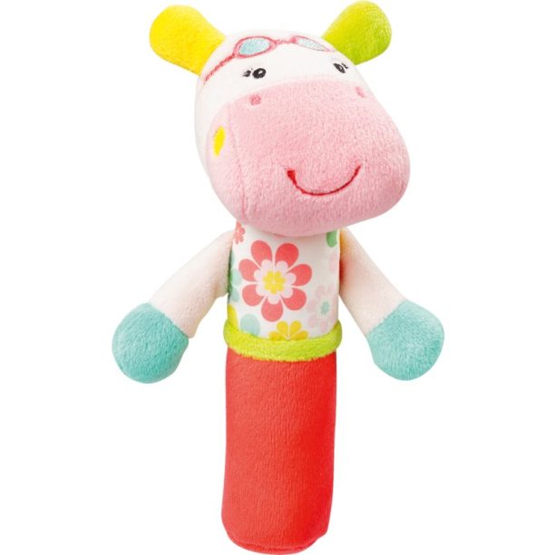 NUK Squeaky Toy Hippo мека писукаща играчка 1 бр.