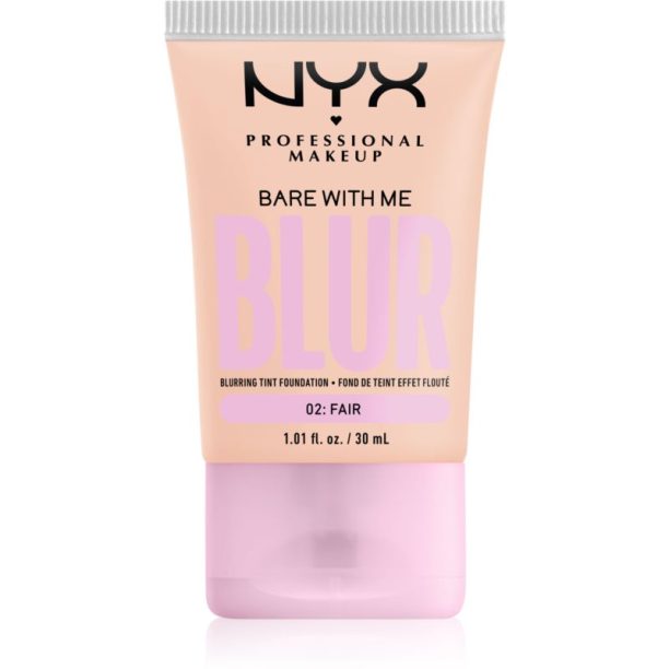 NYX Professional Makeup Bare With Me Blur Tint хидратиращ фон дьо тен цвят 02 Fair 30 мл. на ниска цена