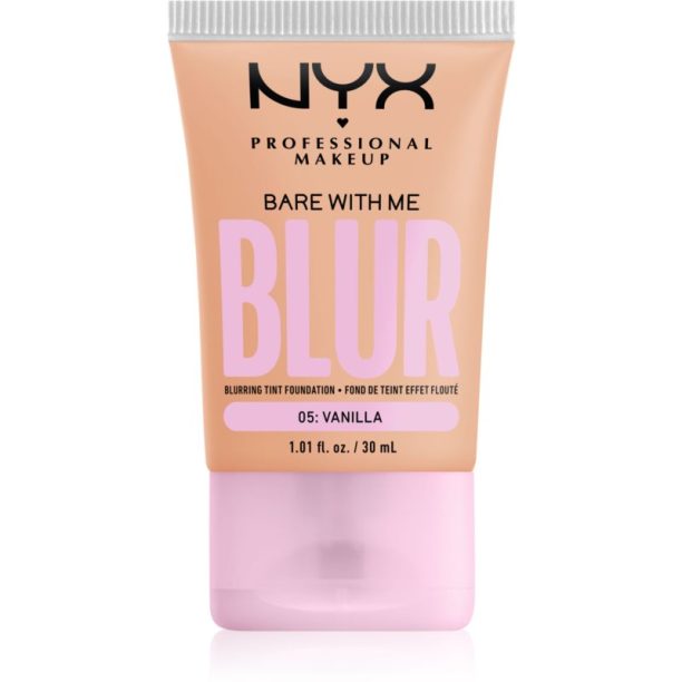 NYX Professional Makeup Bare With Me Blur Tint хидратиращ фон дьо тен цвят 05 Vanilla 30 мл. на ниска цена