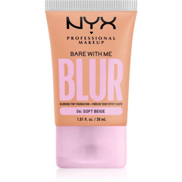 NYX Professional Makeup Bare With Me Blur Tint хидратиращ фон дьо тен цвят 06 Soft Beige 30 мл. на ниска цена