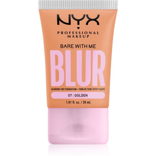 NYX Professional Makeup Bare With Me Blur Tint хидратиращ фон дьо тен цвят 07 Golden 30 мл. на ниска цена