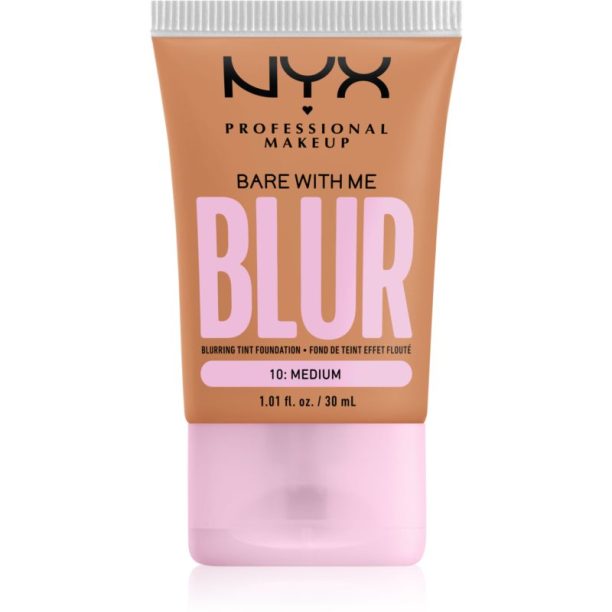 NYX Professional Makeup Bare With Me Blur Tint хидратиращ фон дьо тен цвят 10 Medium 30 мл. на ниска цена