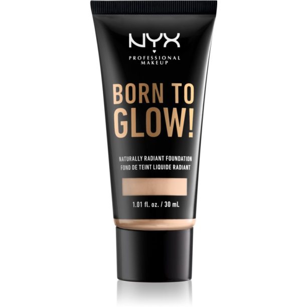 NYX Professional Makeup Born To Glow течен озаряващ фон дьо тен цвят 04 Light Ivory 30 мл. на ниска цена