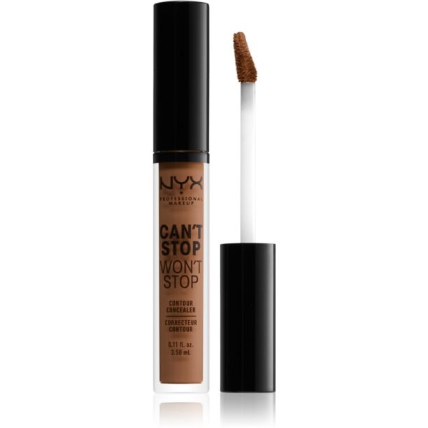 NYX Professional Makeup Can't Stop Won't Stop течен коректор цвят 17 Capuccino 3.5 мл.