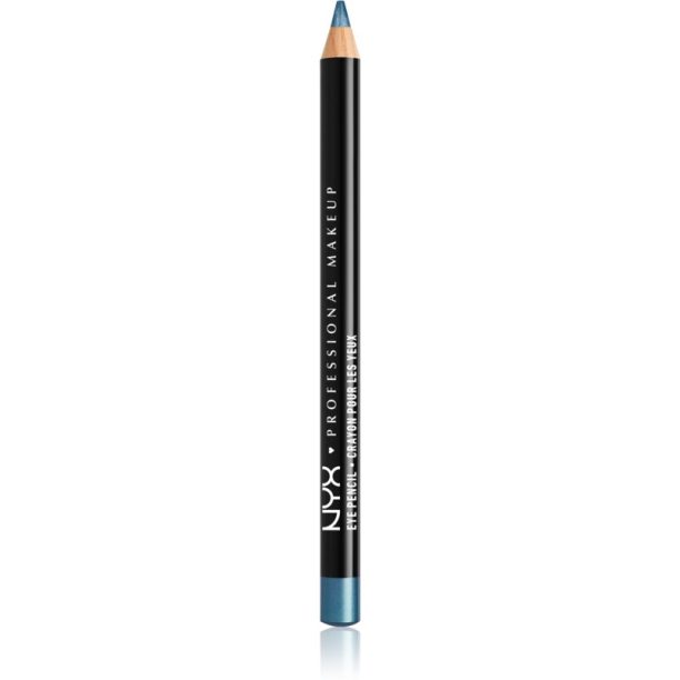 NYX Professional Makeup Eye and Eyebrow Pencil прецизен молив за очи цвят 910 Satin Blue 1.2 гр. на ниска цена