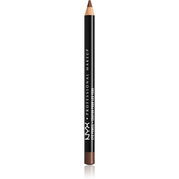 NYX Professional Makeup Eye and Eyebrow Pencil прецизен молив за очи цвят Dark Brown 1.2 гр. на ниска цена