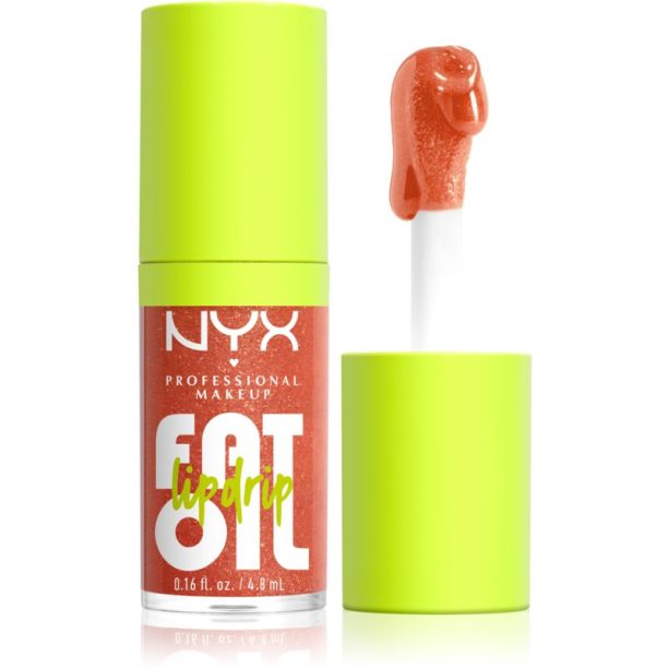 NYX Professional Makeup Fat Oil Lip Drip масло от нар цвят 06 Follow Back 4