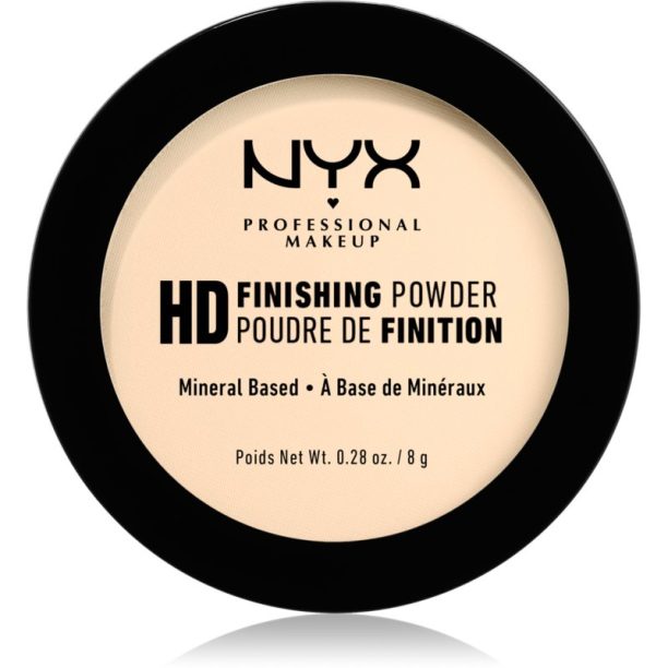 NYX Professional Makeup High Definition Finishing Powder пудра цвят 02 Banana 8 гр.