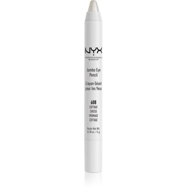 NYX Professional Makeup Jumbo молив за очи цвят 608 Cottage Cheese 5 гр.