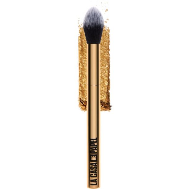 NYX Professional Makeup La Casa de Papel Gold Bar Brush овална четка за пудра 1 бр. на ниска цена