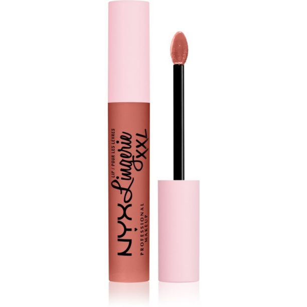 NYX Professional Makeup Lip Lingerie XXL течно червило с матиращ завършек цвят 02 - Turn On 4 мл. на ниска цена