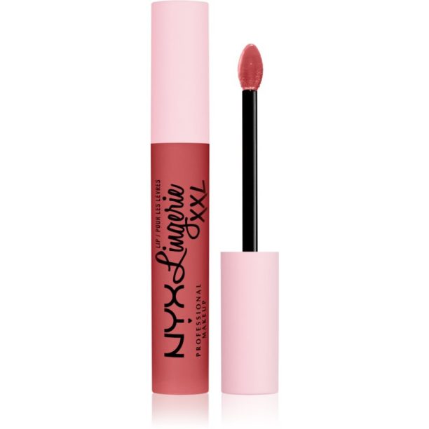 NYX Professional Makeup Lip Lingerie XXL течно червило с матиращ завършек цвят 03 - Xxpose me 4 мл. на ниска цена