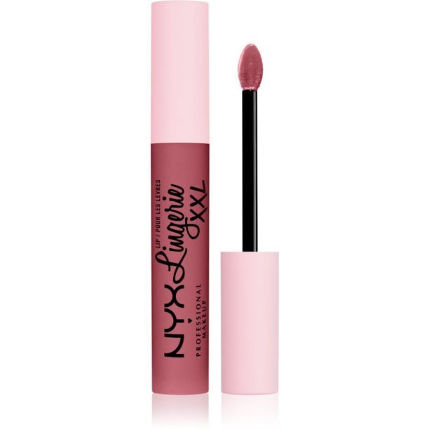 NYX Professional Makeup Lip Lingerie XXL течно червило с матиращ завършек цвят 04 - Flaunt It 4 мл. на ниска цена