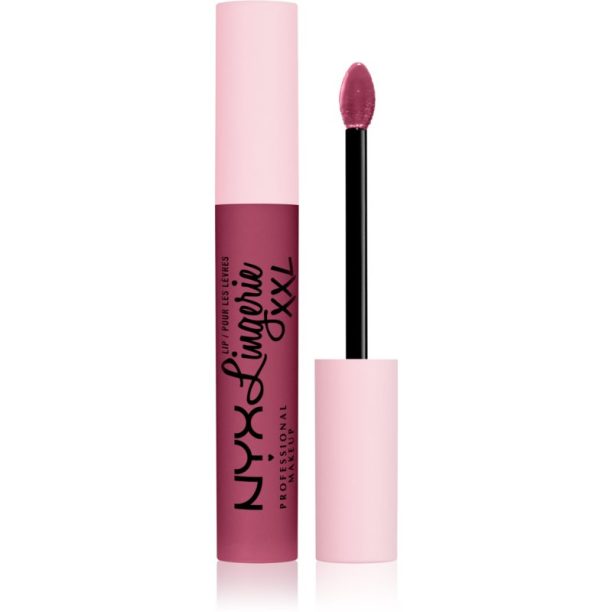 NYX Professional Makeup Lip Lingerie XXL течно червило с матиращ завършек цвят 13 - Peek show 4 мл. на ниска цена