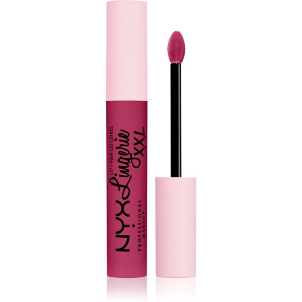 NYX Professional Makeup Lip Lingerie XXL течно червило с матиращ завършек цвят 18 - Stayin Juicy 4 мл. на ниска цена