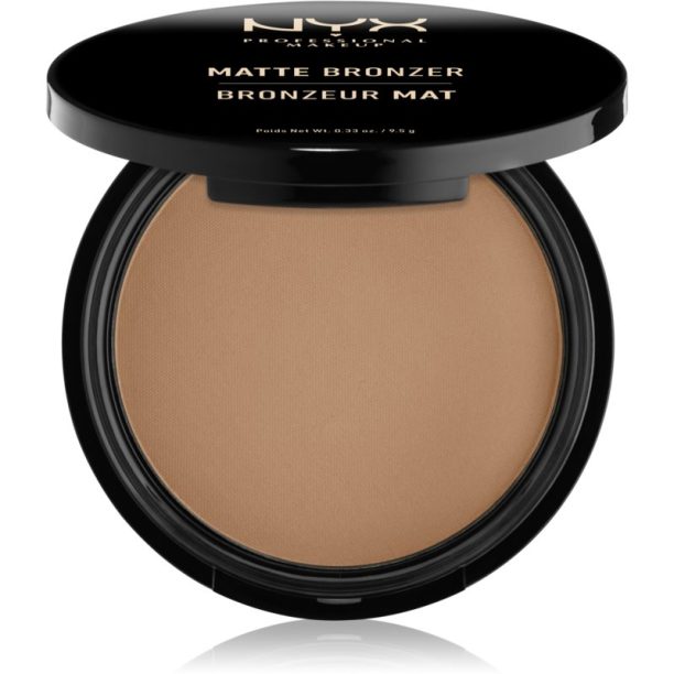 NYX Professional Makeup Matte Bronzer бронзант цвят 04 Dark Tan 9.5 гр.