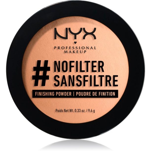 NYX Professional Makeup #Nofilter пудра цвят 10 Classic Tan 9.6 гр.