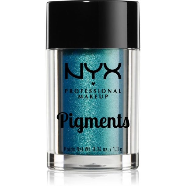 NYX Professional Makeup Pigments бляскав пигмент цвят Peacock 1.3 гр.