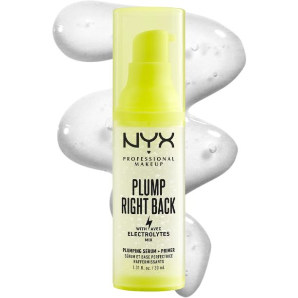 NYX Professional Makeup Plump Right Back Plump Serum And Primer дълготрайна основа 30 мл. купи на топ цена