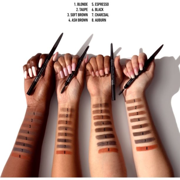 NYX Professional Makeup Precision Brow Pencil молив за вежди цвят 01 Blonde 0.13 гр. купи на топ цена