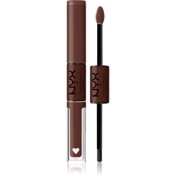 NYX Professional Makeup Shine Loud High Shine Lip Color течно червило със силен гланц цвят 19 - Never Basic 6