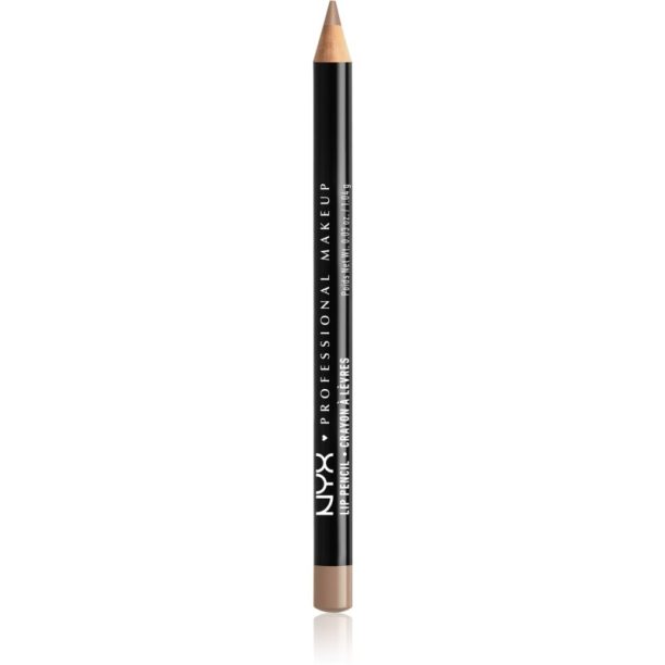 NYX Professional Makeup Slim Lip Pencil прецизен молив за устни цвят 02 Brown 1 гр.