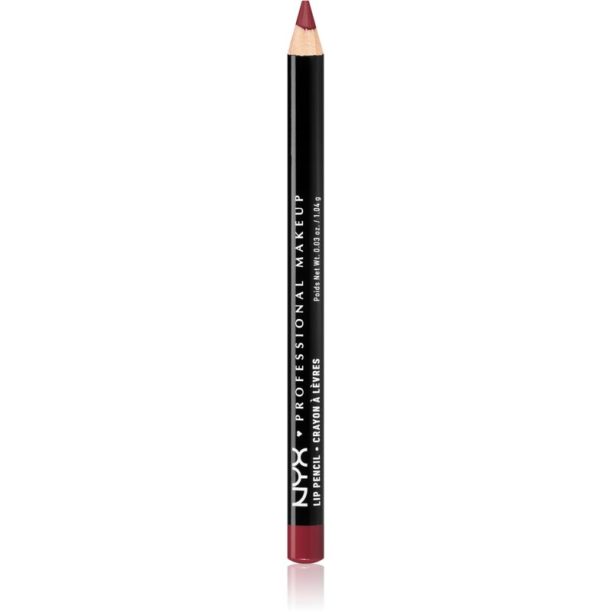 NYX Professional Makeup Slim Lip Pencil прецизен молив за устни цвят 817 Hot Red 1 гр.