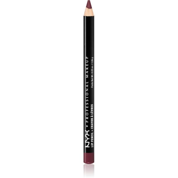 NYX Professional Makeup Slim Lip Pencil прецизен молив за устни цвят Plum 1 гр.