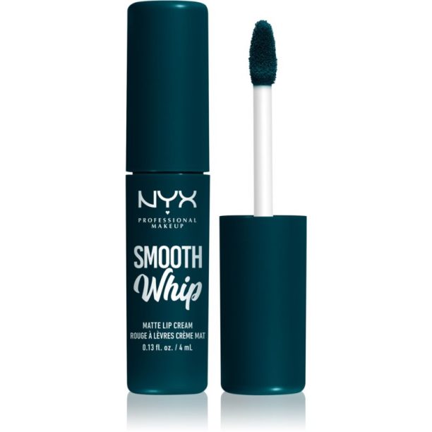 NYX Professional Makeup Smooth Whip Matte Lip Cream кадифено червило с изглаждащ ефект цвят 16 Feelings 4 мл.